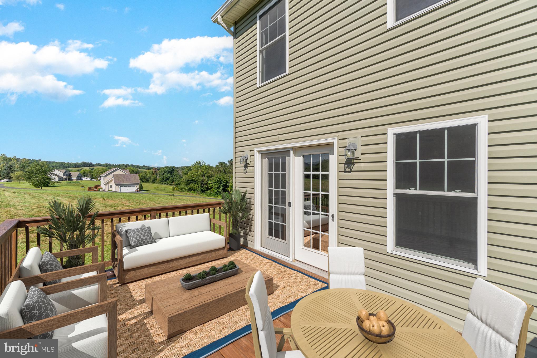 107 Old Mill Road Shermans Dale, PA 17090 - Photo 7 of 46 Virtually staged deck