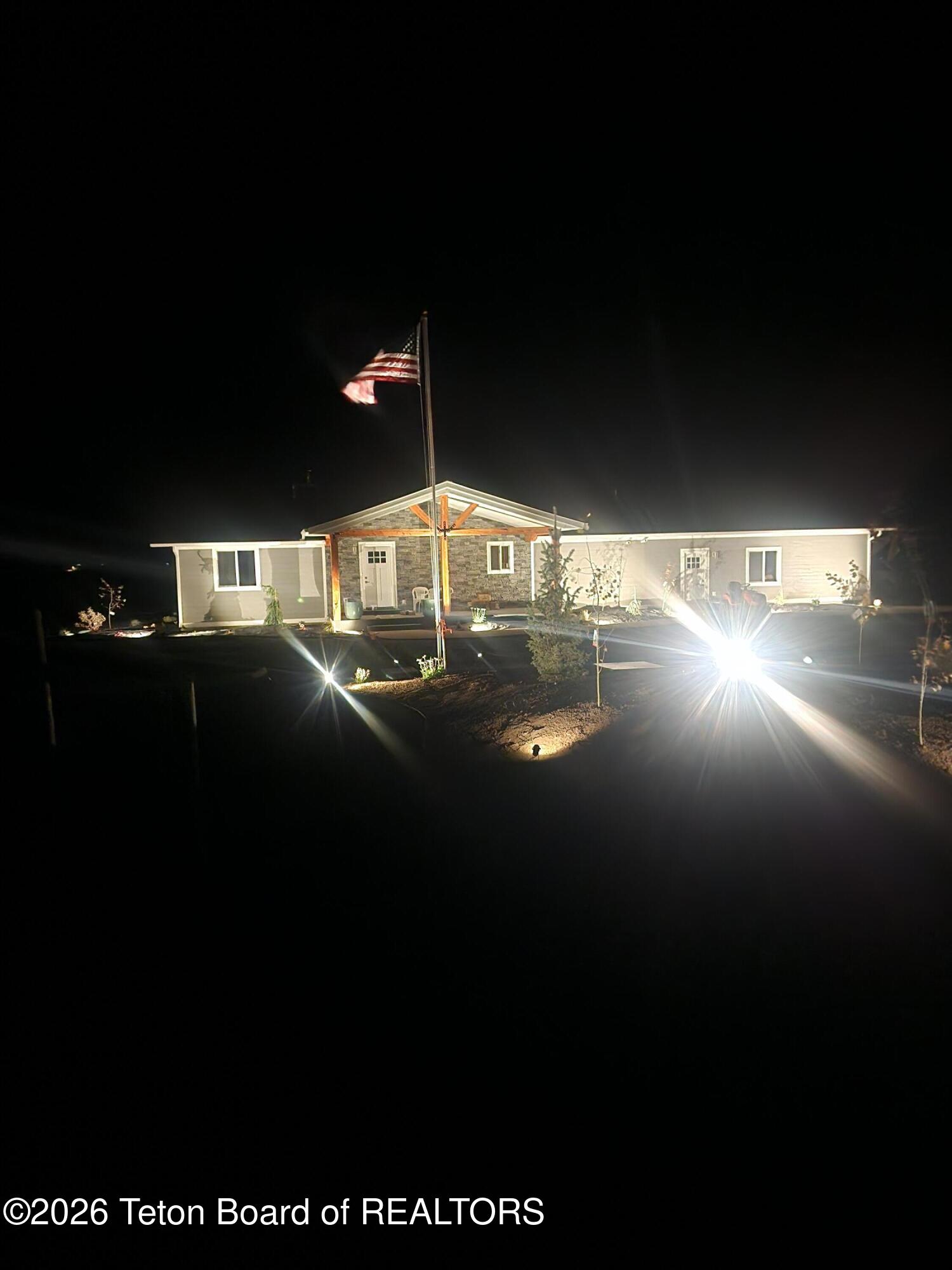 963 Stump Creek Road Auburn, WY 83111 - Photo 11 of 44 Night Lights