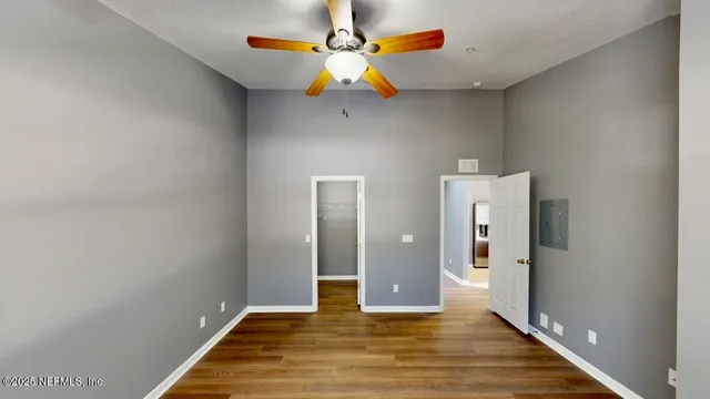 a view of an empty room with window