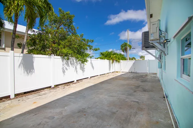 an aerial view of balcony with outdoor space