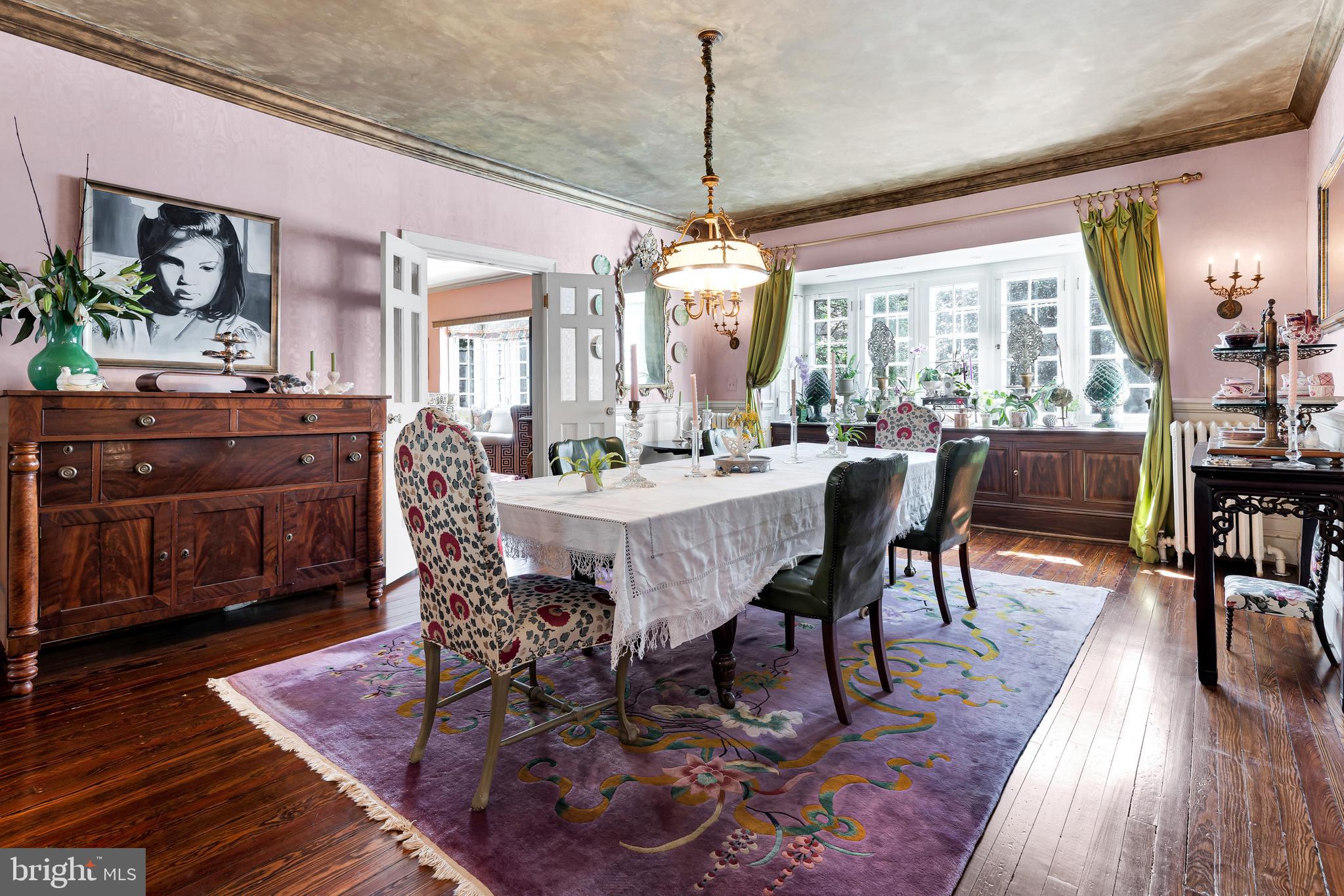 2 Hillside Road Baltimore, MD 21210 - Photo 16 of 79 a view of a dining room with furniture window and wooden floor