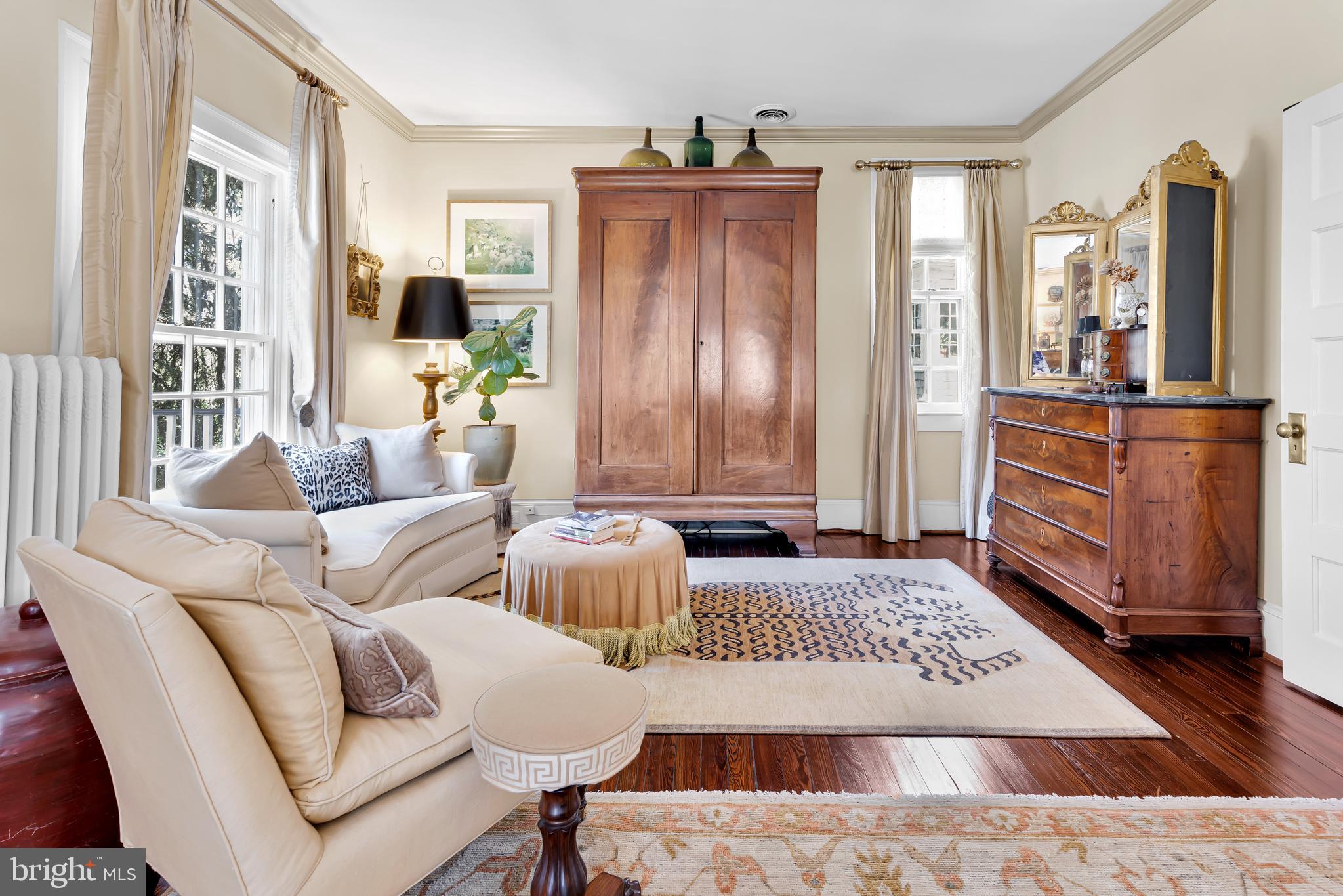 2 Hillside Road Baltimore, MD 21210 - Photo 41 of 79 a living room with furniture and large windows