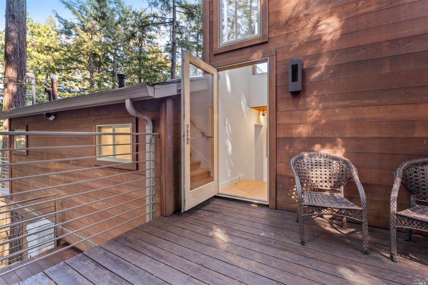 655 Edgewood Avenue Mill Valley, CA 94941 - Photo 54 of 85 a view of outdoor space with deck and patio