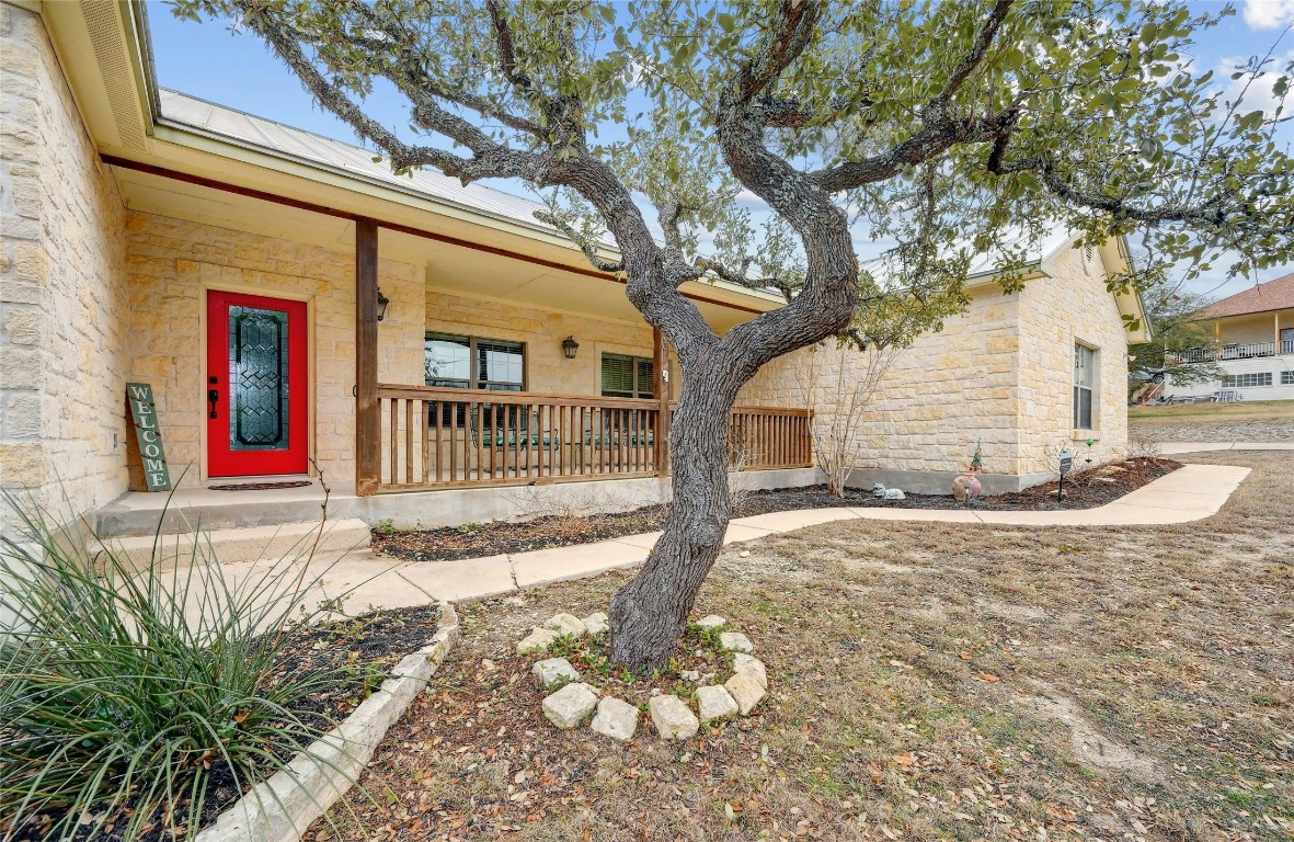 1370 Sunset View Fischer, TX 78623 - Photo 2 of 28 a front view of a house with a yard