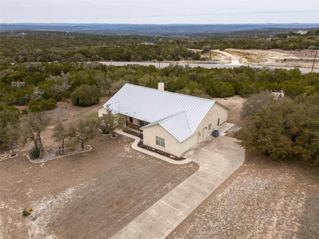 1370 Sunset View Fischer, TX 78623 - Photo 25 of 28 a view of a terrace with a lake view