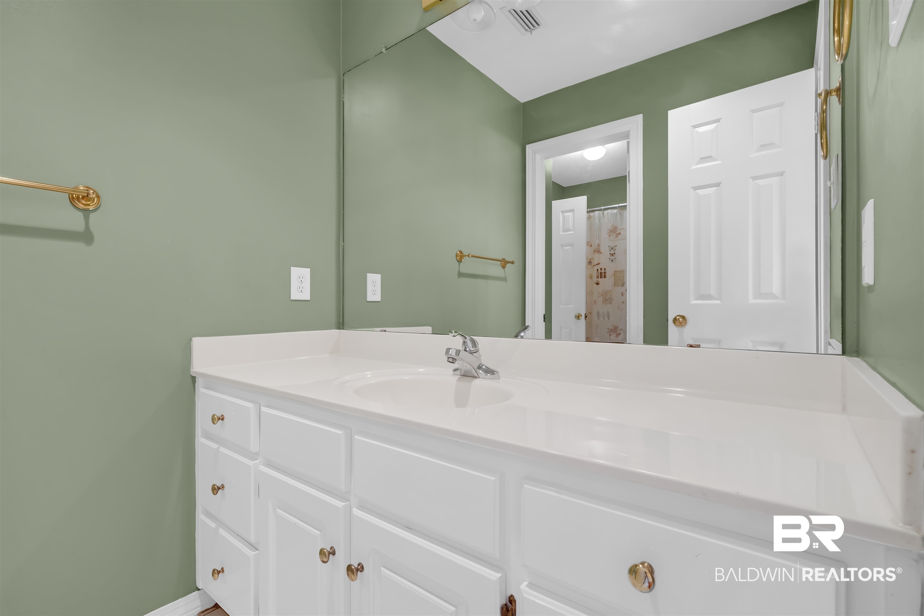 1262 Patrick Street Daphne, AL 36526 - Photo 19 of 35 Full bath featuring a shower with curtain and vanity