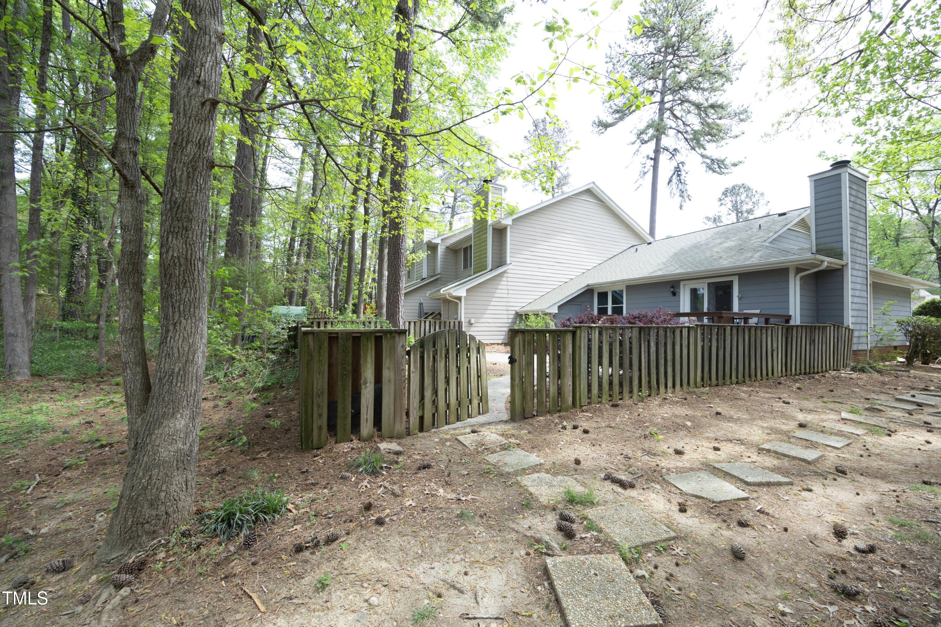 6417 Meadow View Drive Raleigh, NC 27609 - Photo 32 of 42 Outside Gate