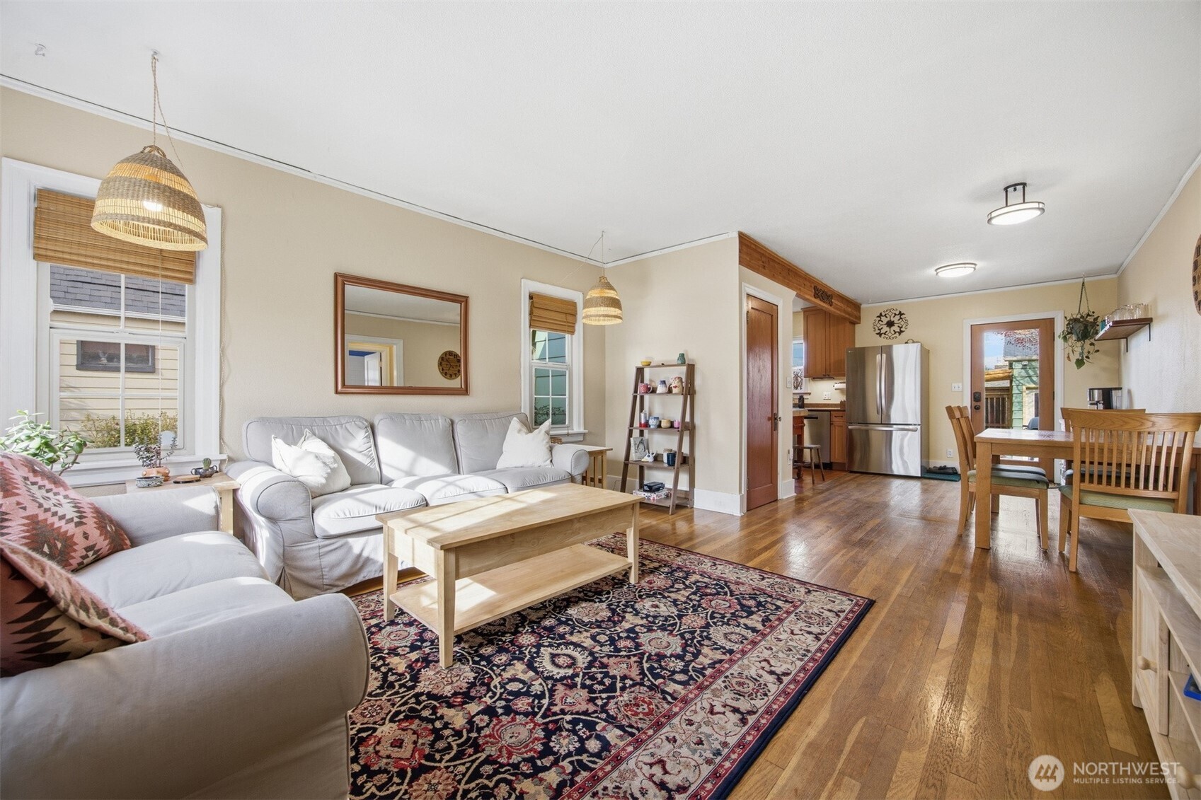 2712 Victor Street Bellingham, WA 98225 - Photo 7 of 40 a living room with furniture and a rug