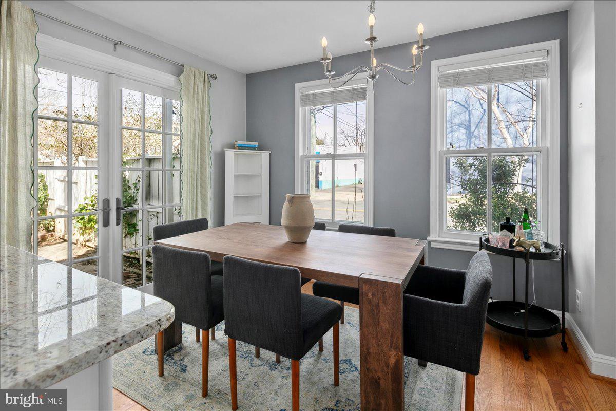 802 Pendleton Street Alexandria, VA 22314 - Photo 12 of 36 a view of a dining room with furniture window and outside view