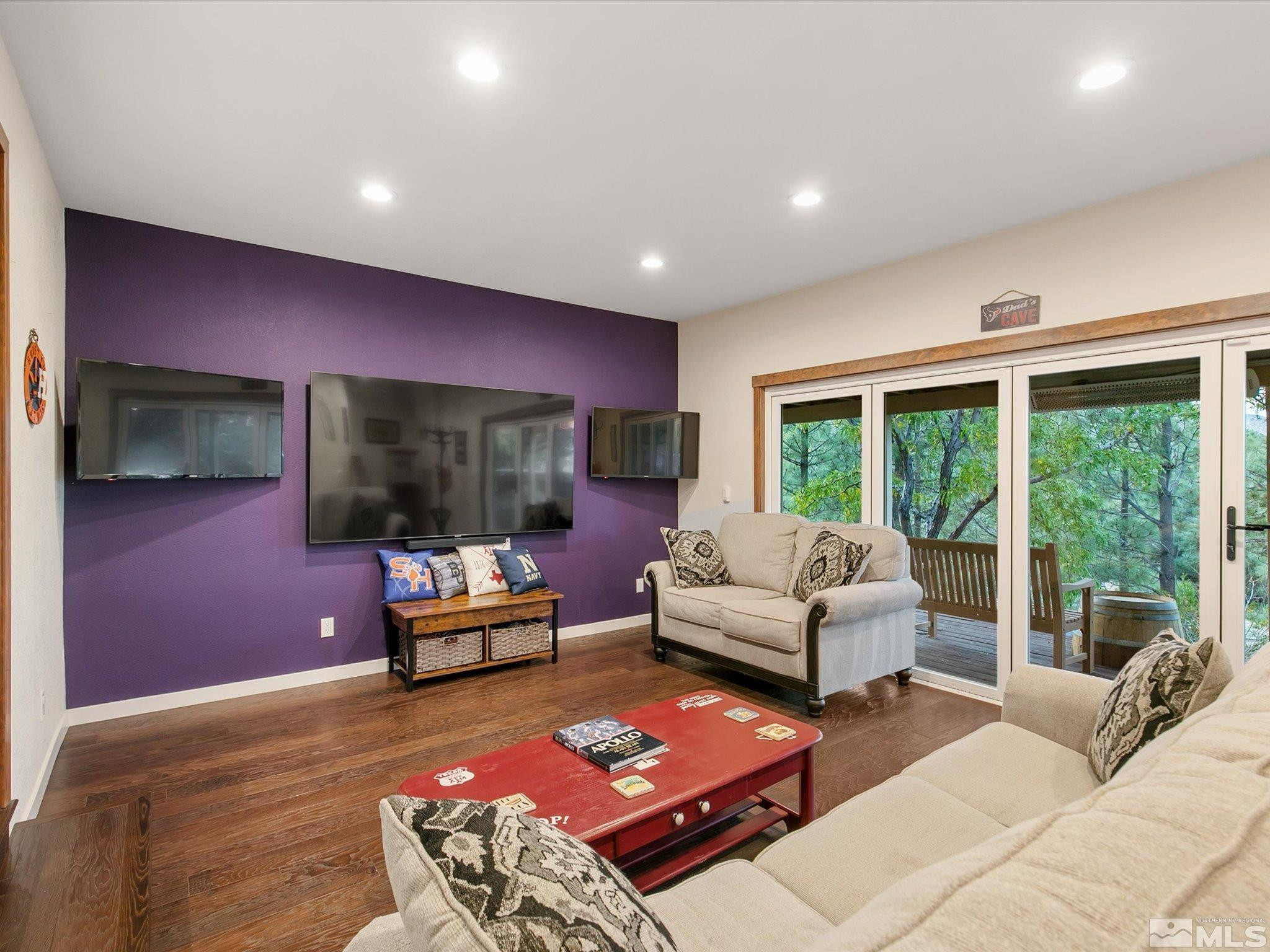 3750 Buckskin Road Carson City, NV 89703 - Photo 23 of 38 a living room with furniture and a flat screen tv