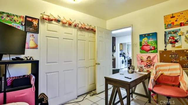 a car parked in front of a house