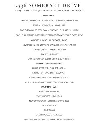 $495,000 | 2536 Somerset Drive, Nashville, TN 37217