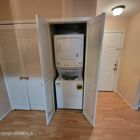 a view of a storage & utility room in a house