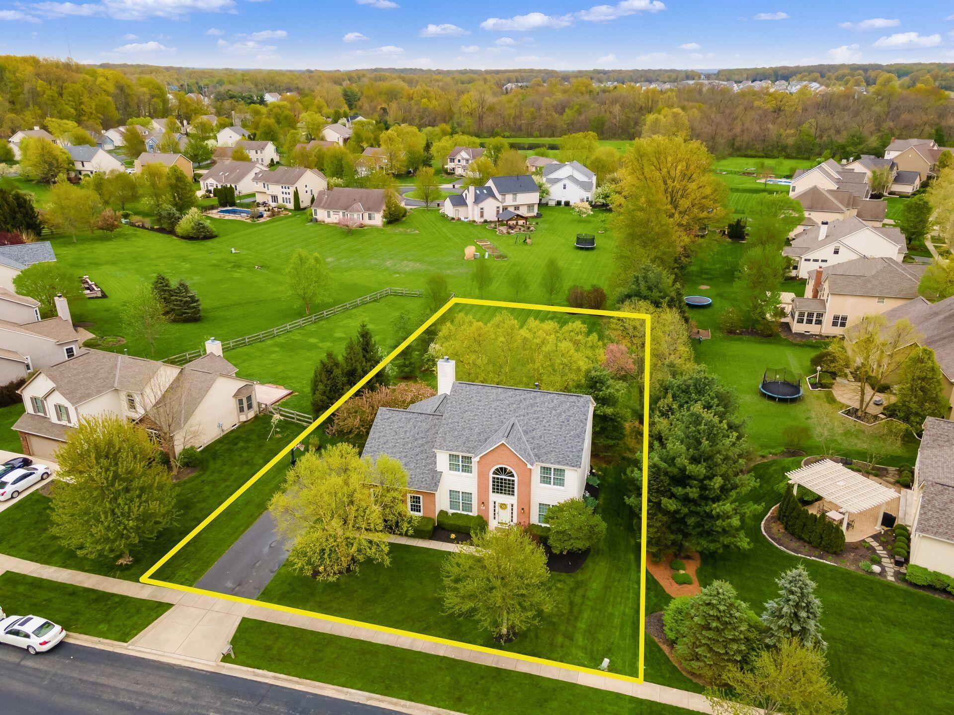 2463 Meadowshire Road Galena, OH 43021 - Photo 37 of 40 062_eadowshire Drone 003-Edit