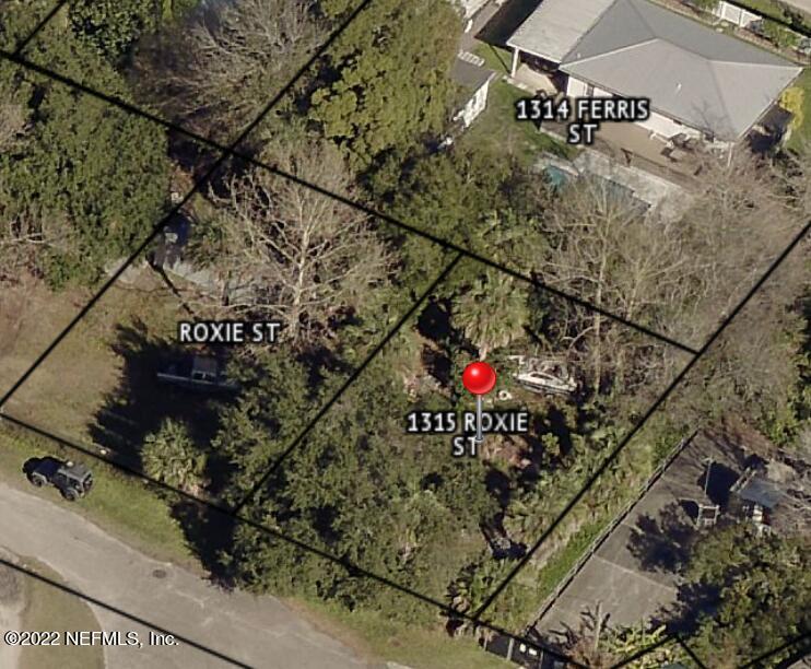 1315 Roxie Street Jacksonville, FL 32233 - Photo 1 of 1 Ariel view of lots