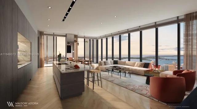 $3,388,700 | 300 Biscayne Boulevard, Unit 4608, Miami, FL 33131