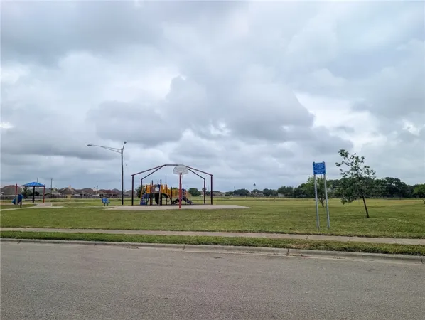 a view of a volley ball court