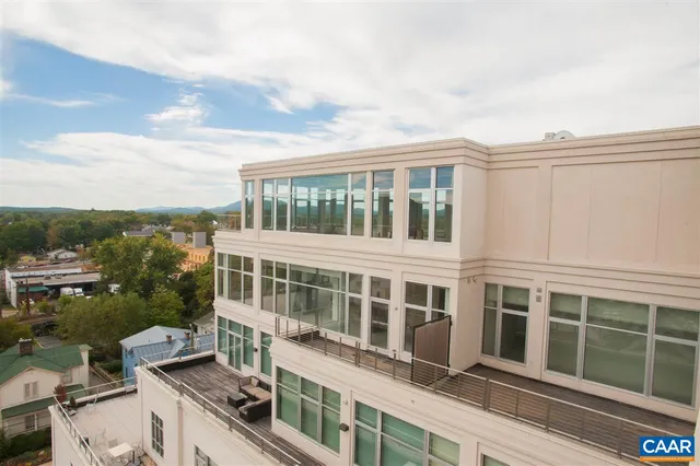 a view of a large building with a lot of windows