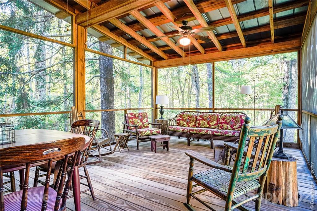 150 Staton Ridge Road Saluda, NC 28773 - Photo 24 of 44 a outdoor space with seating