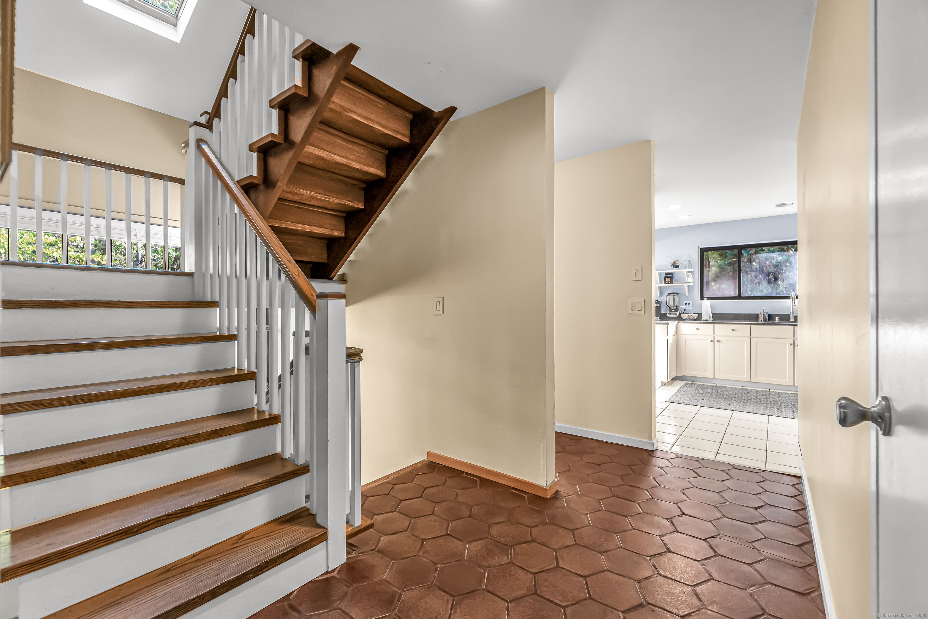 4 Old Gate Lane Newtown, CT 06470 - Photo 15 of 37 a view of entryway and hall with wooden floor