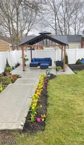 a swimming pool with yard