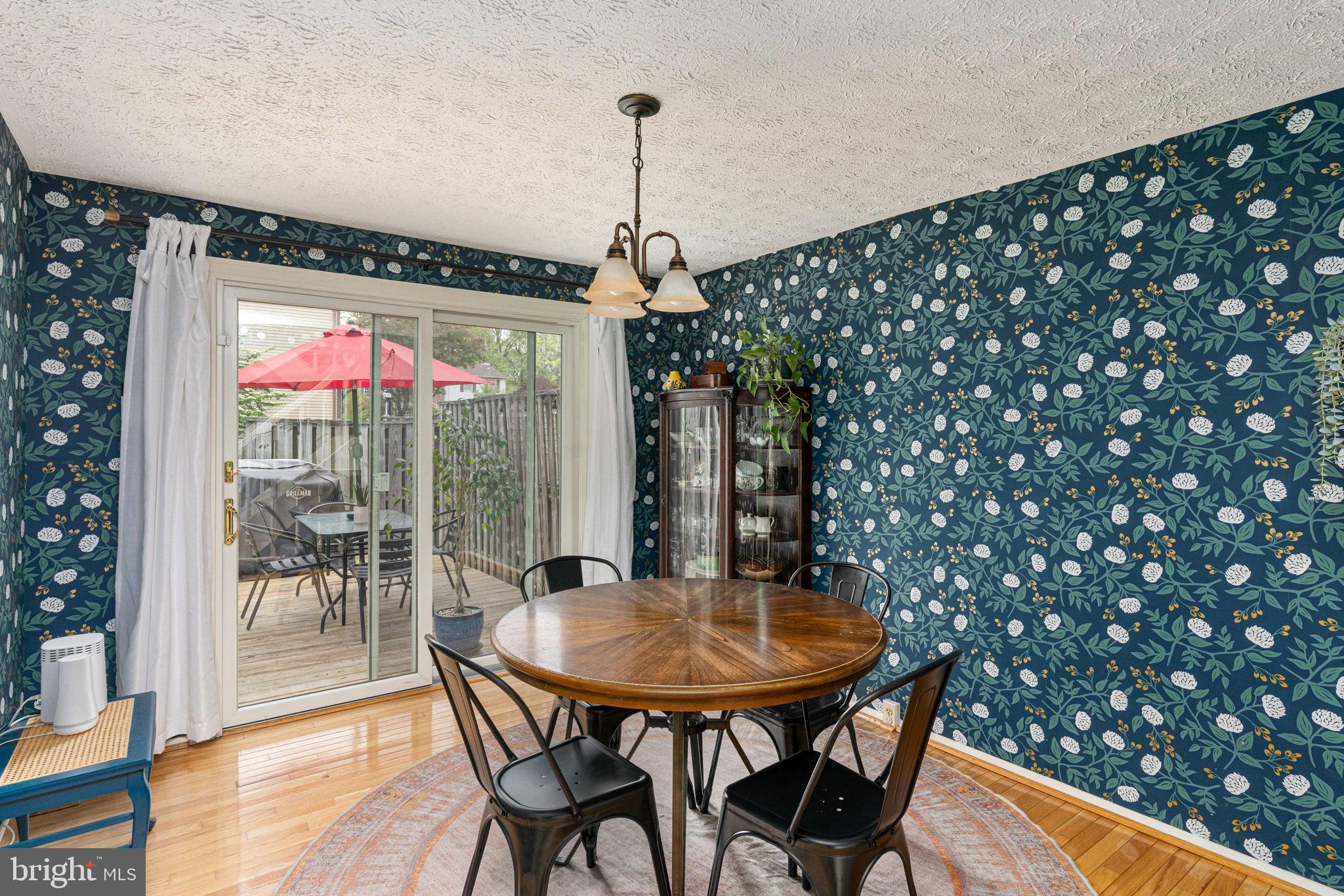 11537 Ivy Bush Court Reston, VA 20191 - Photo 11 of 49 a view of a dining table and chairs in the patio