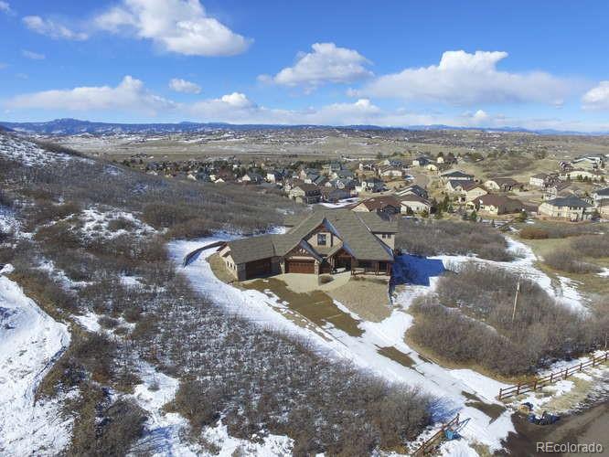 1734 Haystack Road Castle Rock, CO 80104 - Photo 33 of 35 a view of a lake