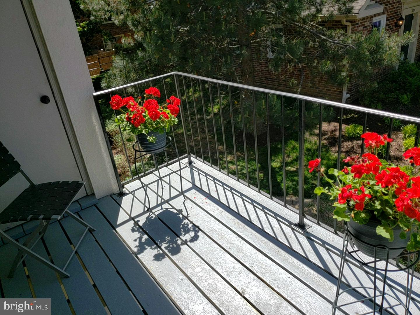 8353 Dunham Court, Unit 643 Springfield, VA 22152 - Photo 22 of 23 Private Balcony
