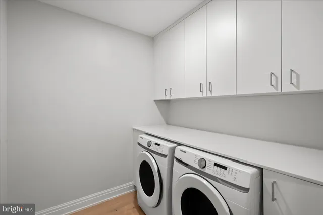 a view of washer and dryer