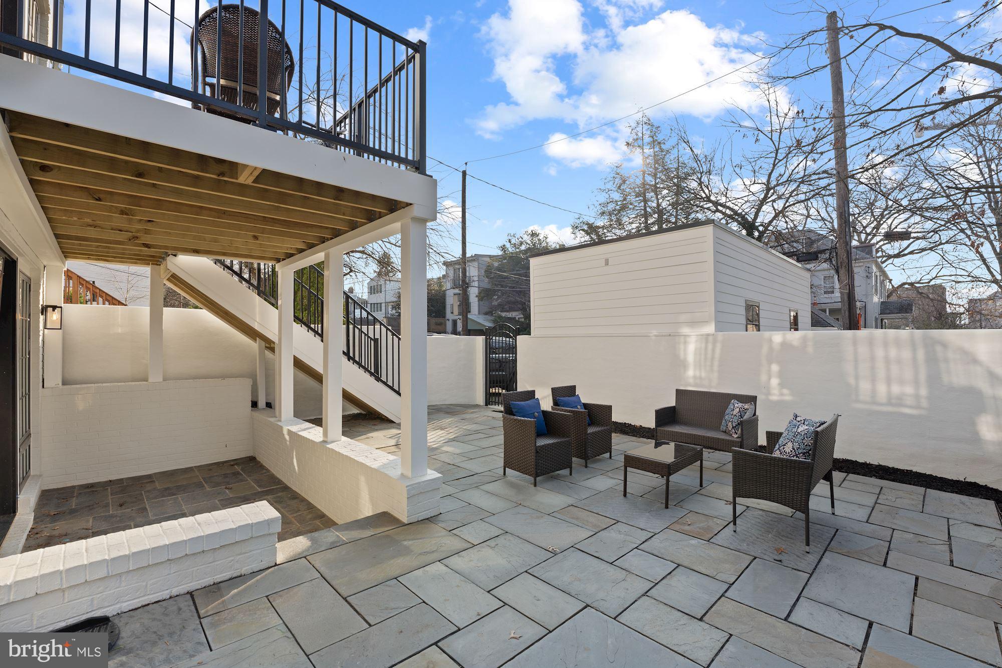 3734 R Street Northwest Washington, DC 20007 - Photo 29 of 35 Flagstone Patio