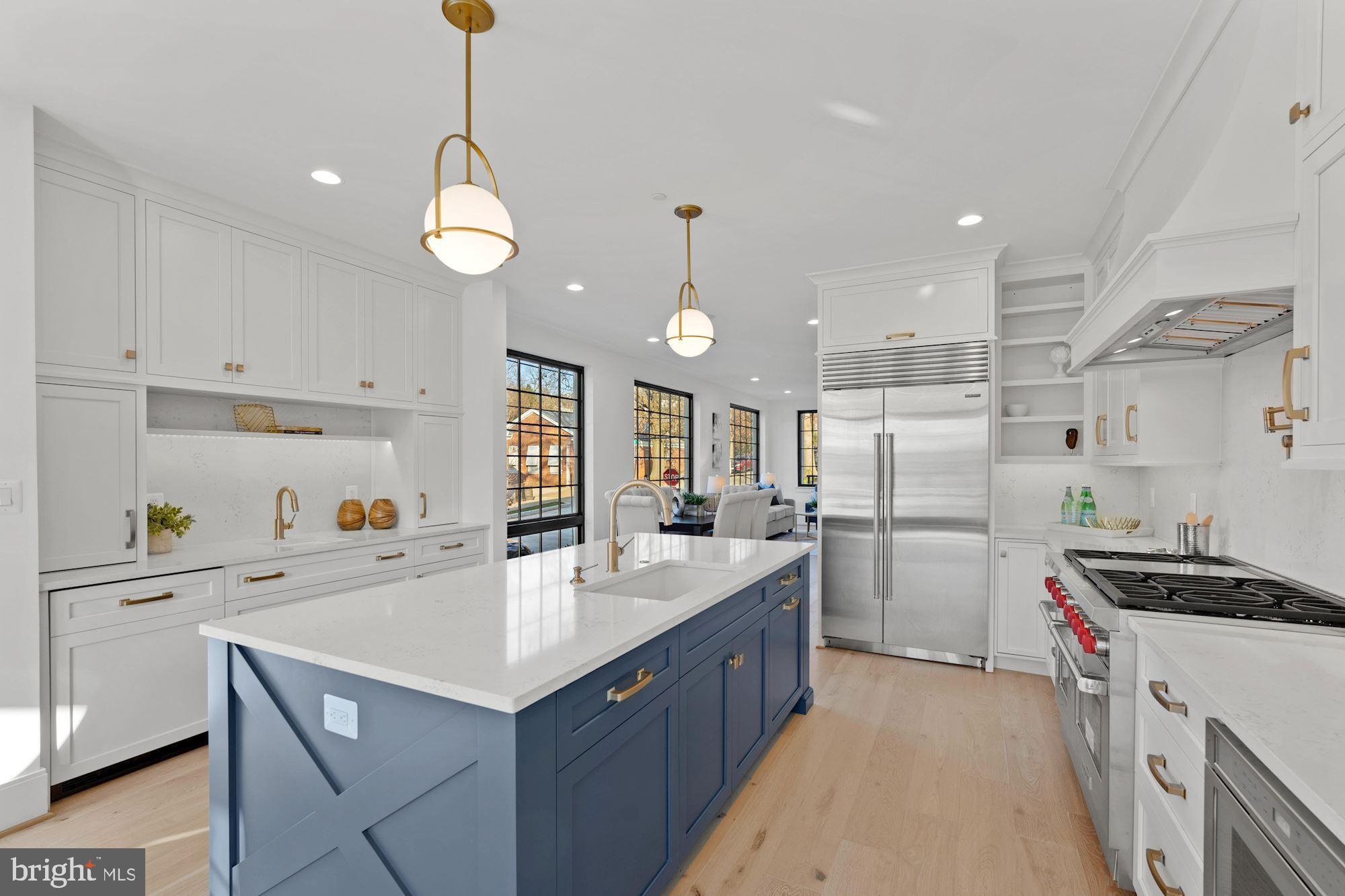 3734 R Street Northwest Washington, DC 20007 - Photo 5 of 35 Custom Gourmet Kitchen
