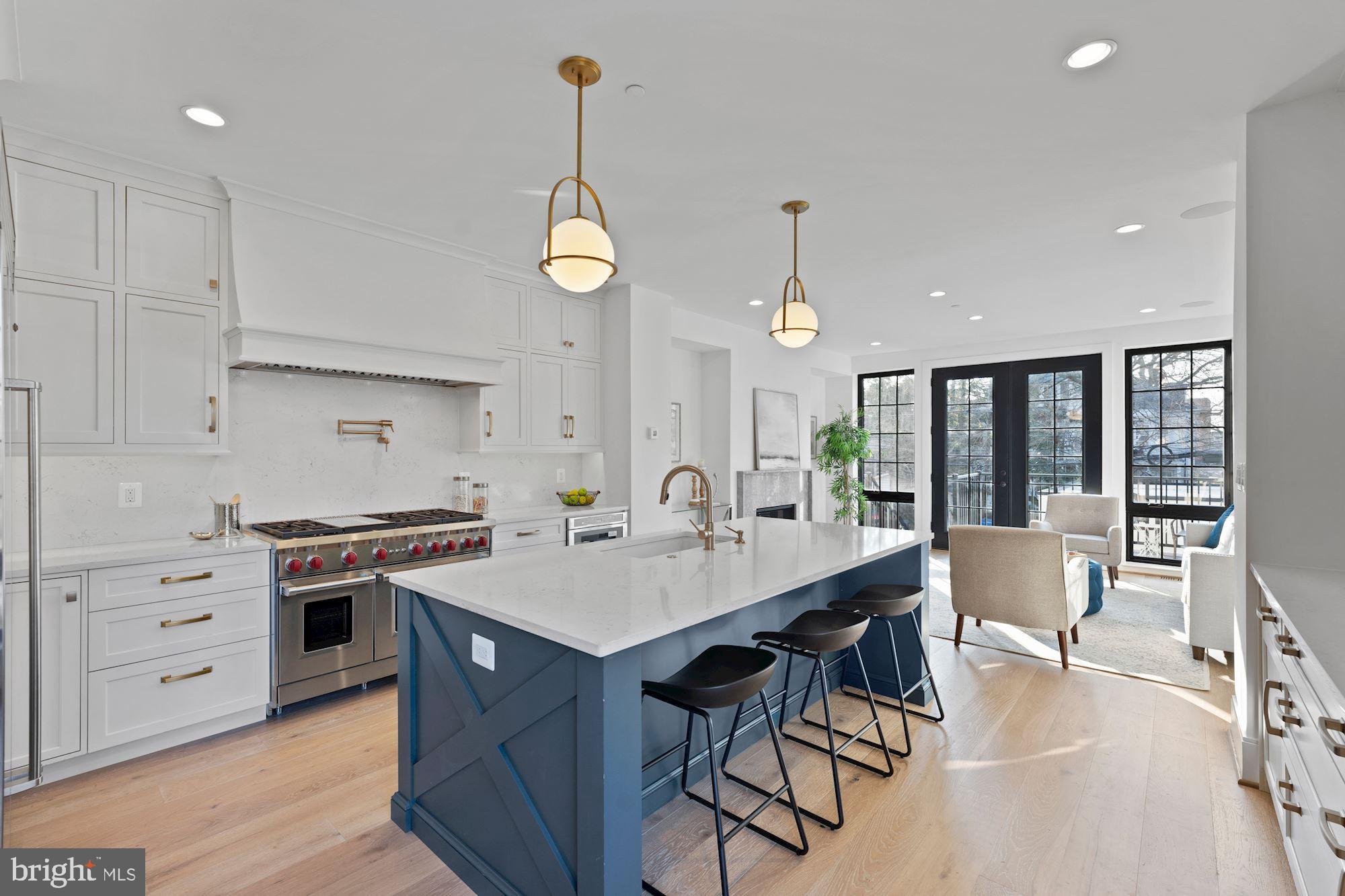 3734 R Street Northwest Washington, DC 20007 - Photo 6 of 35 Custom Gourmet Kitchen