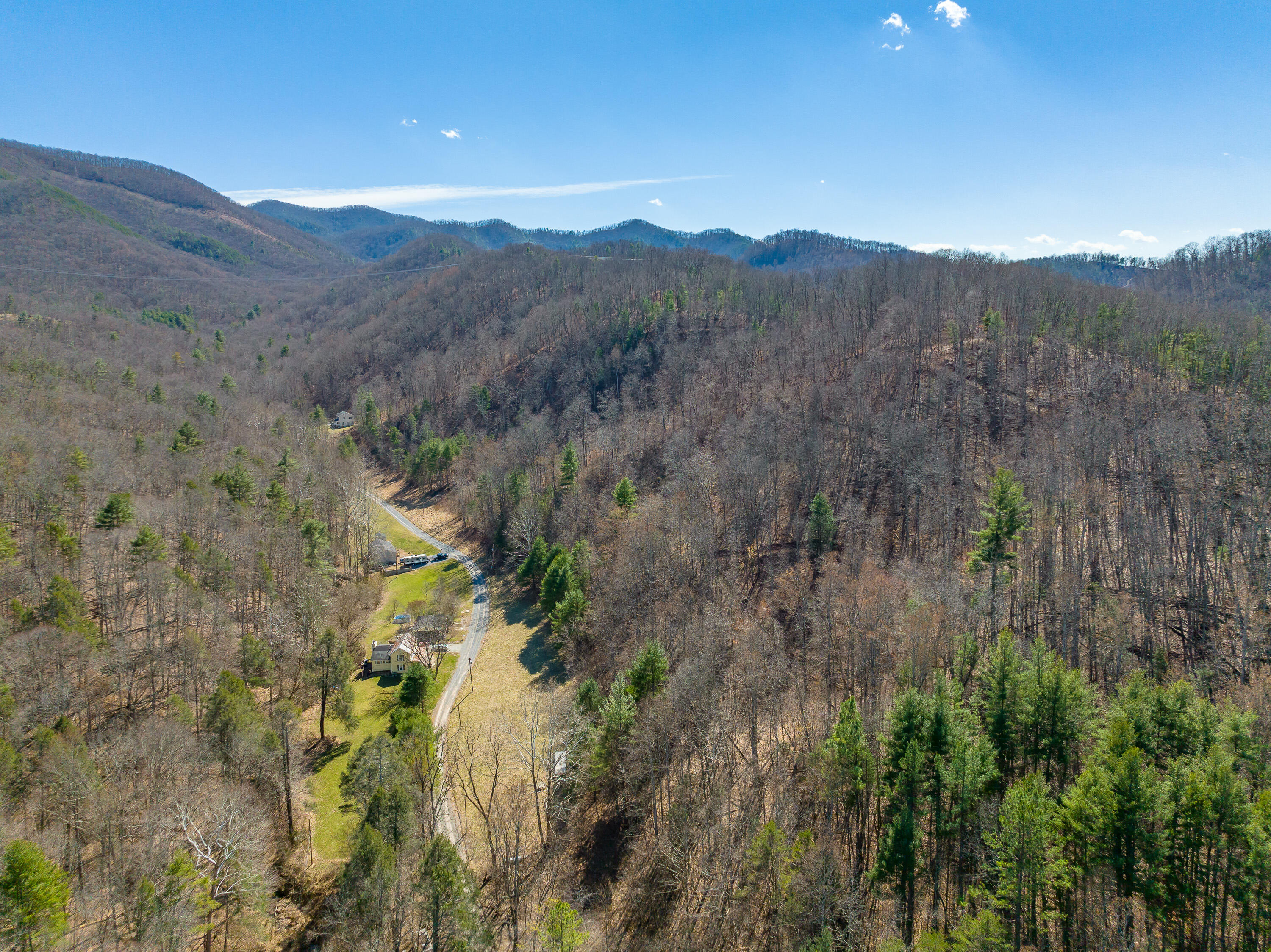 0 Ambrose Road Elliston, VA 24087 - Photo 29 of 42 a view of a mountain range with trees in the background