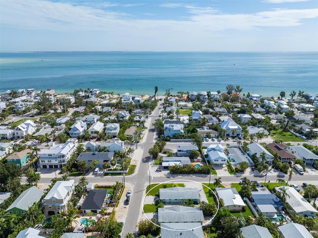 411 Alamanda Road Anna Maria, FL 34216 - Photo 36 of 41 an aerial view of a city with ocean view