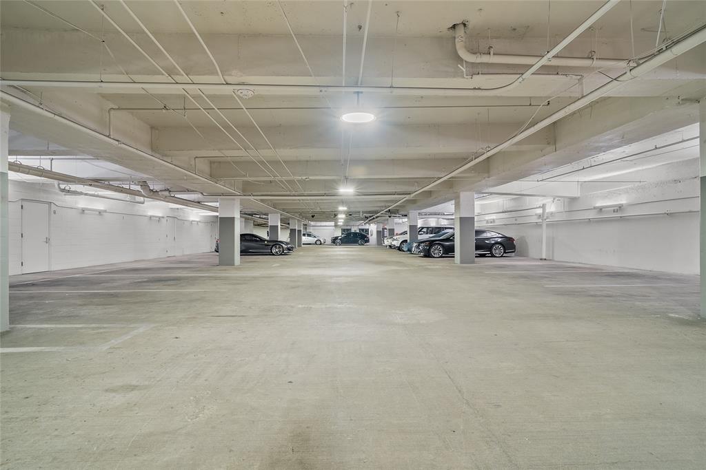 3111 Welborn Street, Unit 1701 Dallas, TX 75219 - Photo 22 of 33 a view of parking garage with kitchen