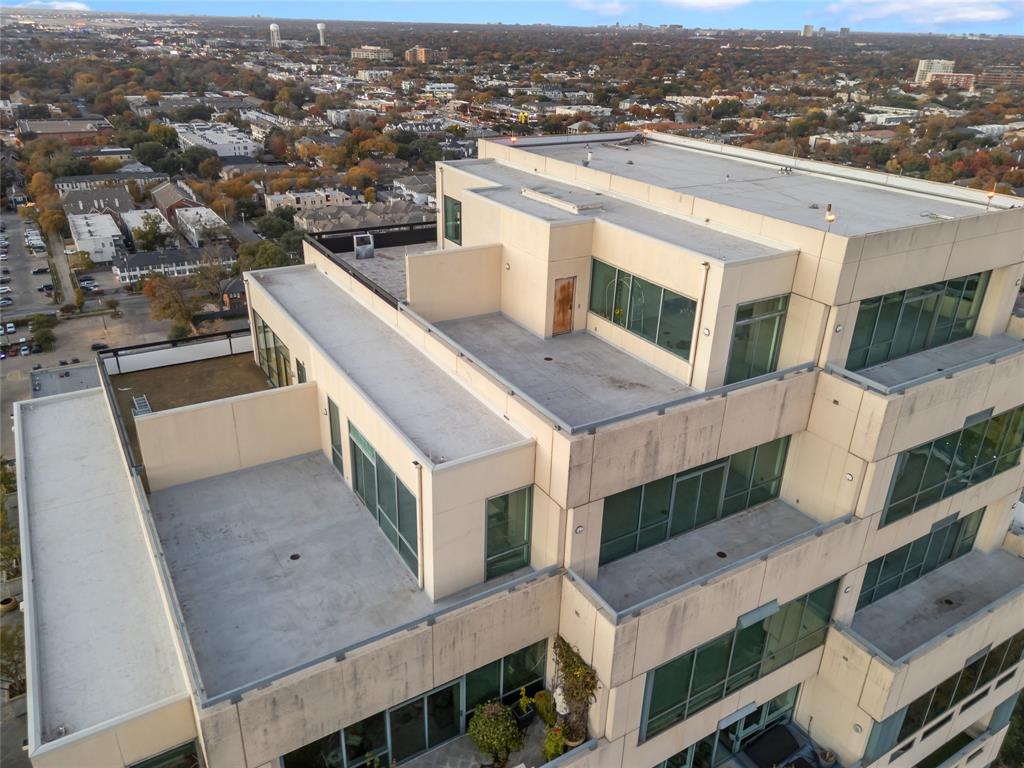 3111 Welborn Street, Unit 1701 Dallas, TX 75219 - Photo 27 of 33 an aerial view of a house with a city view