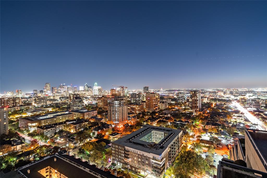 3111 Welborn Street, Unit 1701 Dallas, TX 75219 - Photo 4 of 33 an aerial view of multiple house