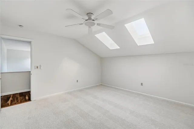 a view of a backyard with a garden