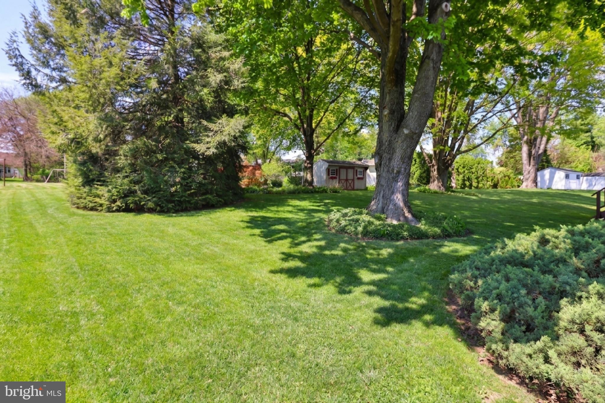 34 South Oak Street Lititz, PA 17543 - Photo 34 of 43 a view of backyard with large trees