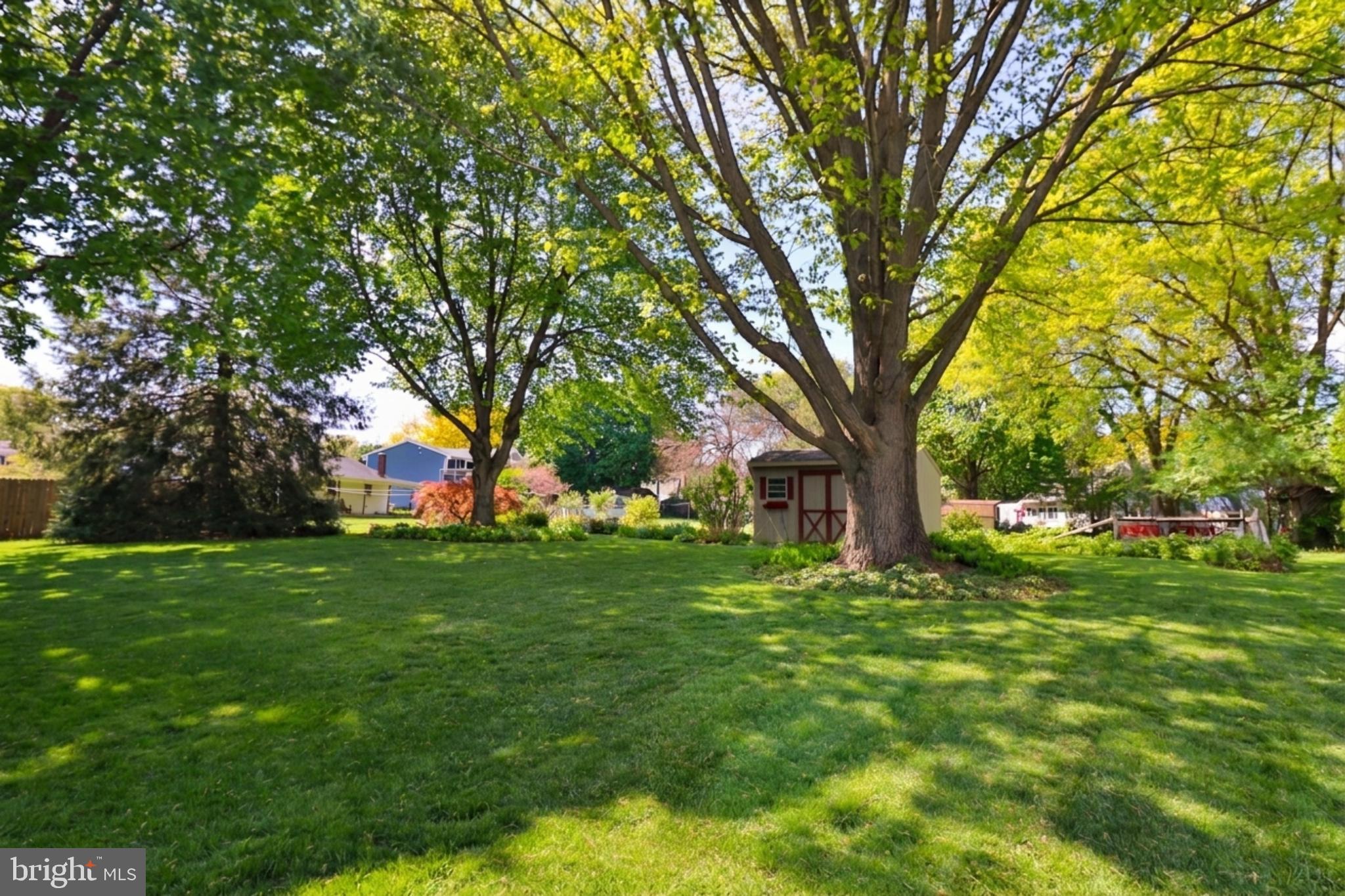 34 South Oak Street Lititz, PA 17543 - Photo 35 of 43 a big yard with lots of green space and trees