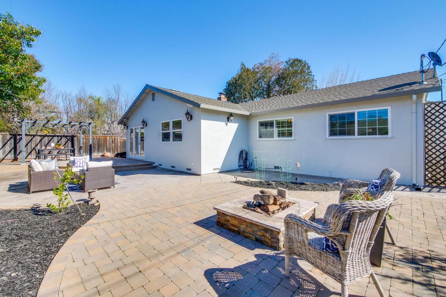 735 Widget Drive San Jose, CA 95117 - Photo 46 of 48 a view of backyard of the house