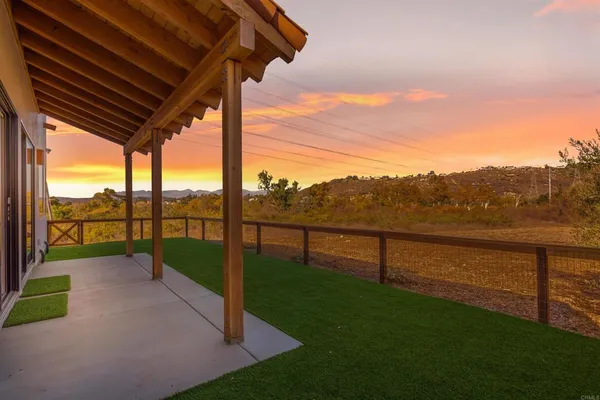 a view of an outdoor space and yard