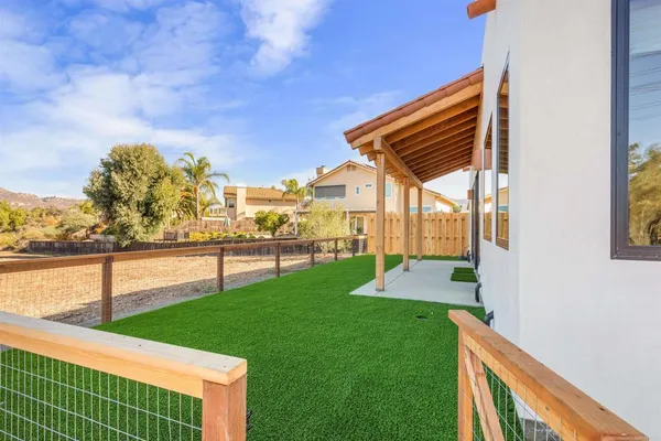 a view of outdoor space and yard