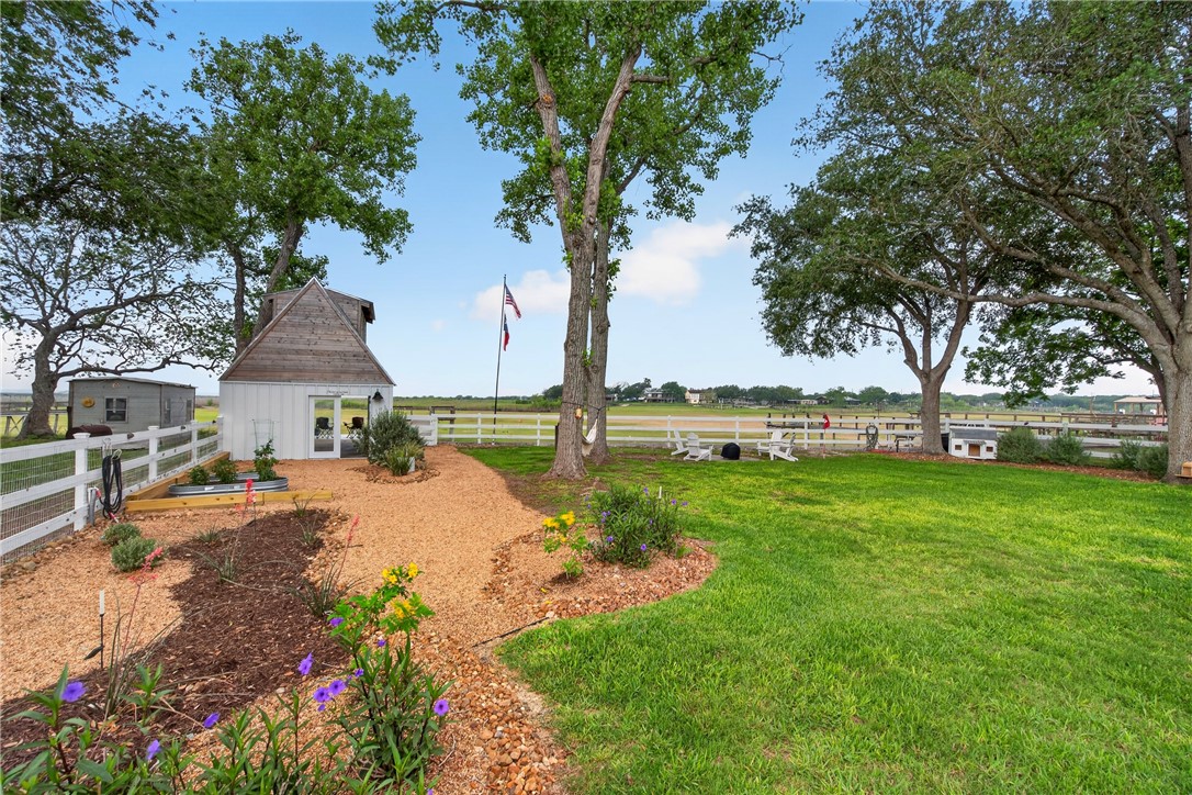 24937 County Road 350 Mathis, TX 78368 - Photo 33 of 39 a view of a garden with an trees