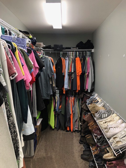 204 Goshen Road Lebanon, TN 37087 - Photo 11 of 24 a view of walk in closet with clothes and shoes
