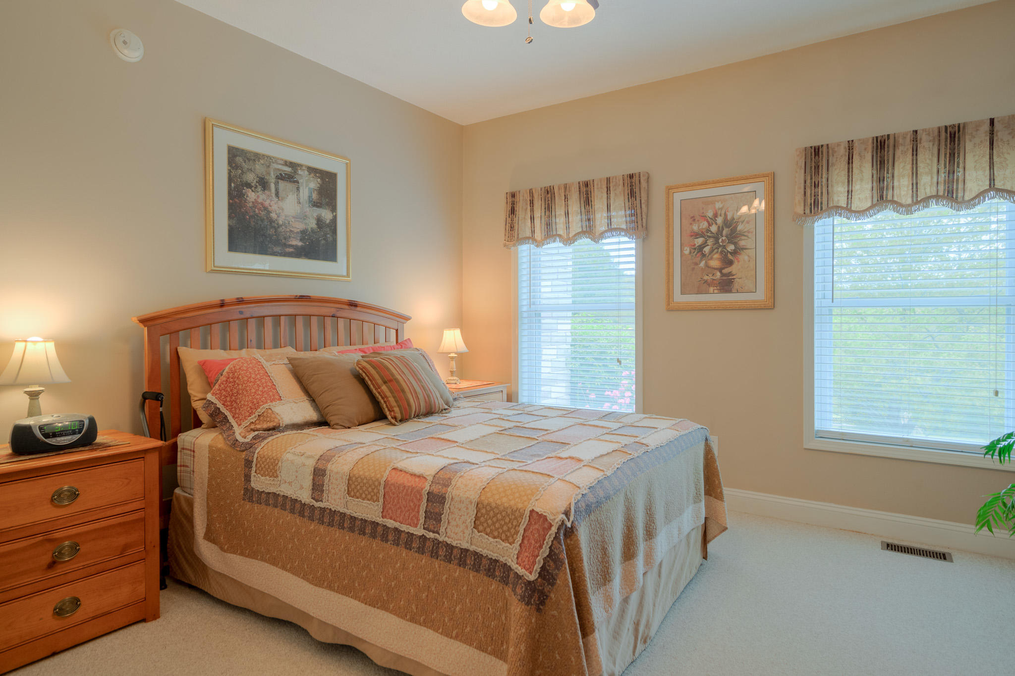 355 Sam Reed Road Northwest Floyd, VA 24091 - Photo 17 of 37 a bedroom with a bed and a window