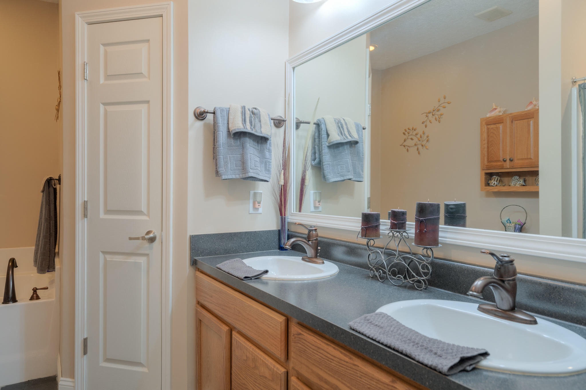 355 Sam Reed Road Northwest Floyd, VA 24091 - Photo 18 of 37 a bathroom with a sink and a mirror