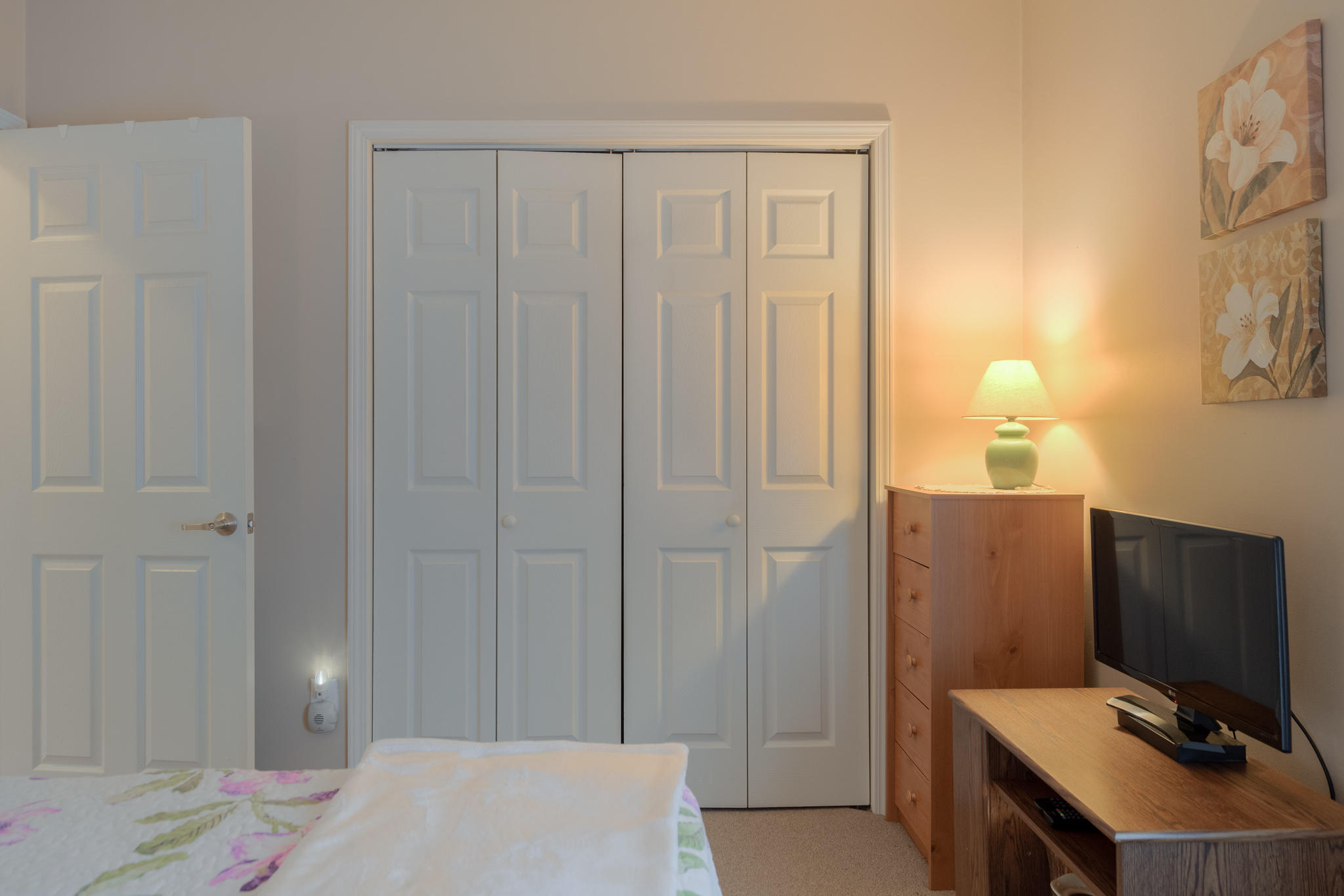 355 Sam Reed Road Northwest Floyd, VA 24091 - Photo 24 of 37 a bedroom with a bed and a desk in it