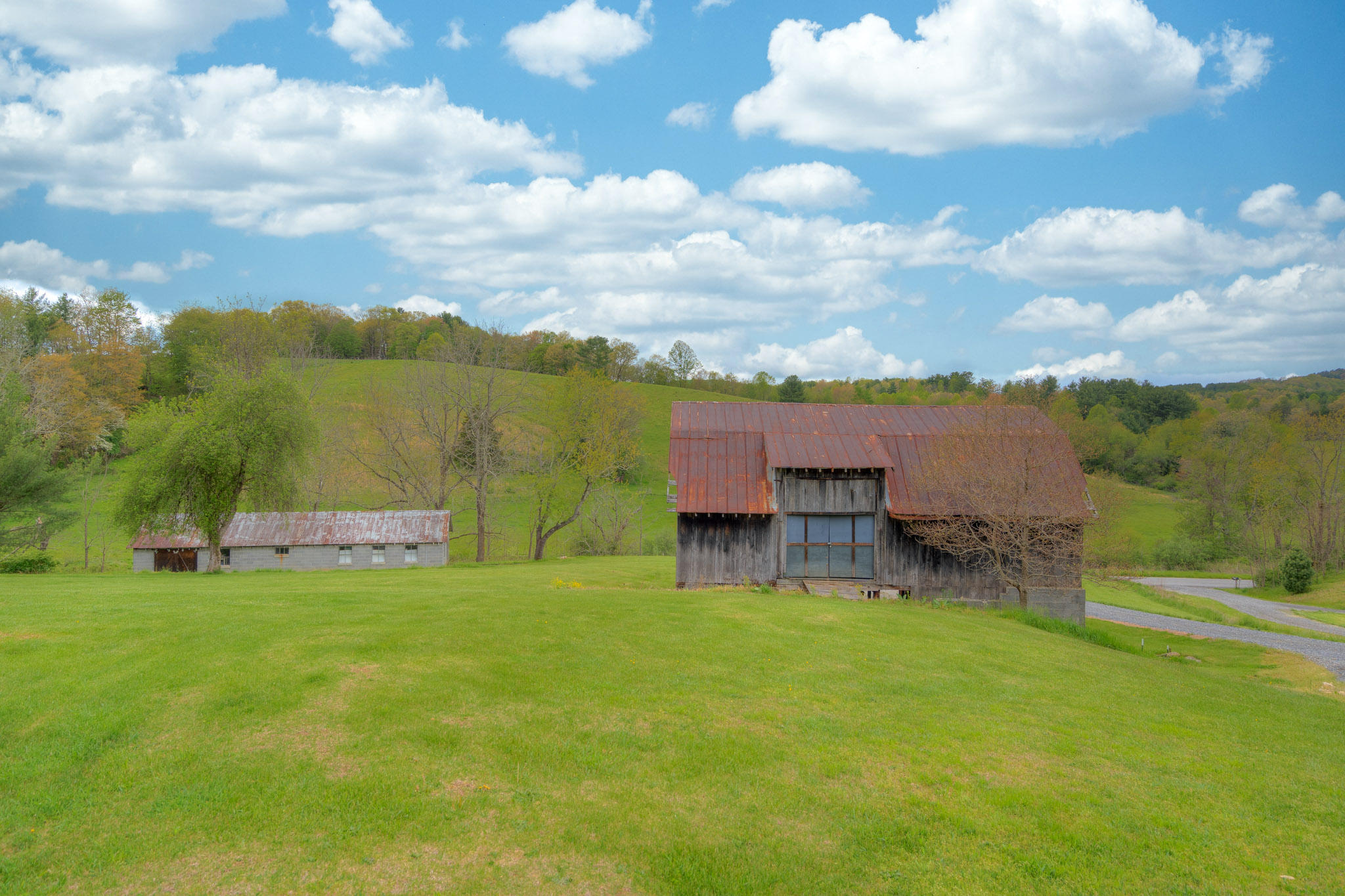 355 Sam Reed Road Northwest Floyd, VA 24091 - Photo 33 of 37 a view of a yard with an outdoor seating and a yard