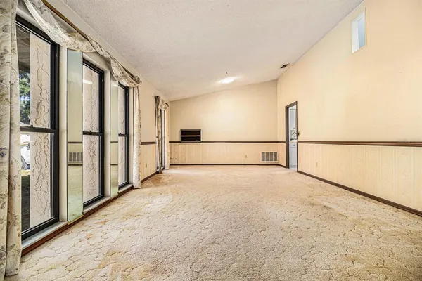 a view of empty room